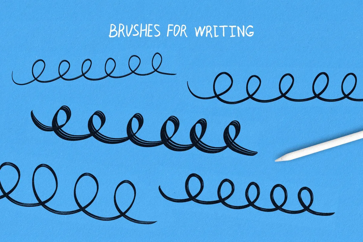 Hand Drawn Procreate Brushes