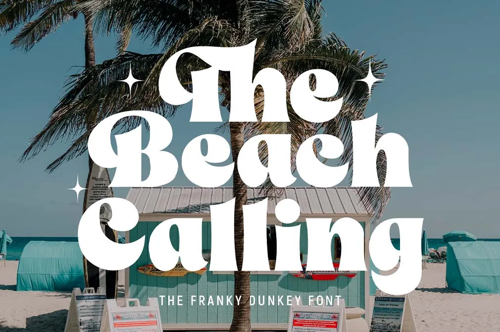The Franky Dunkey — Display Typeface