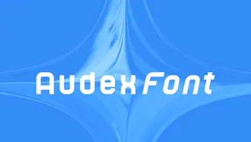 Audex 90s Space Font