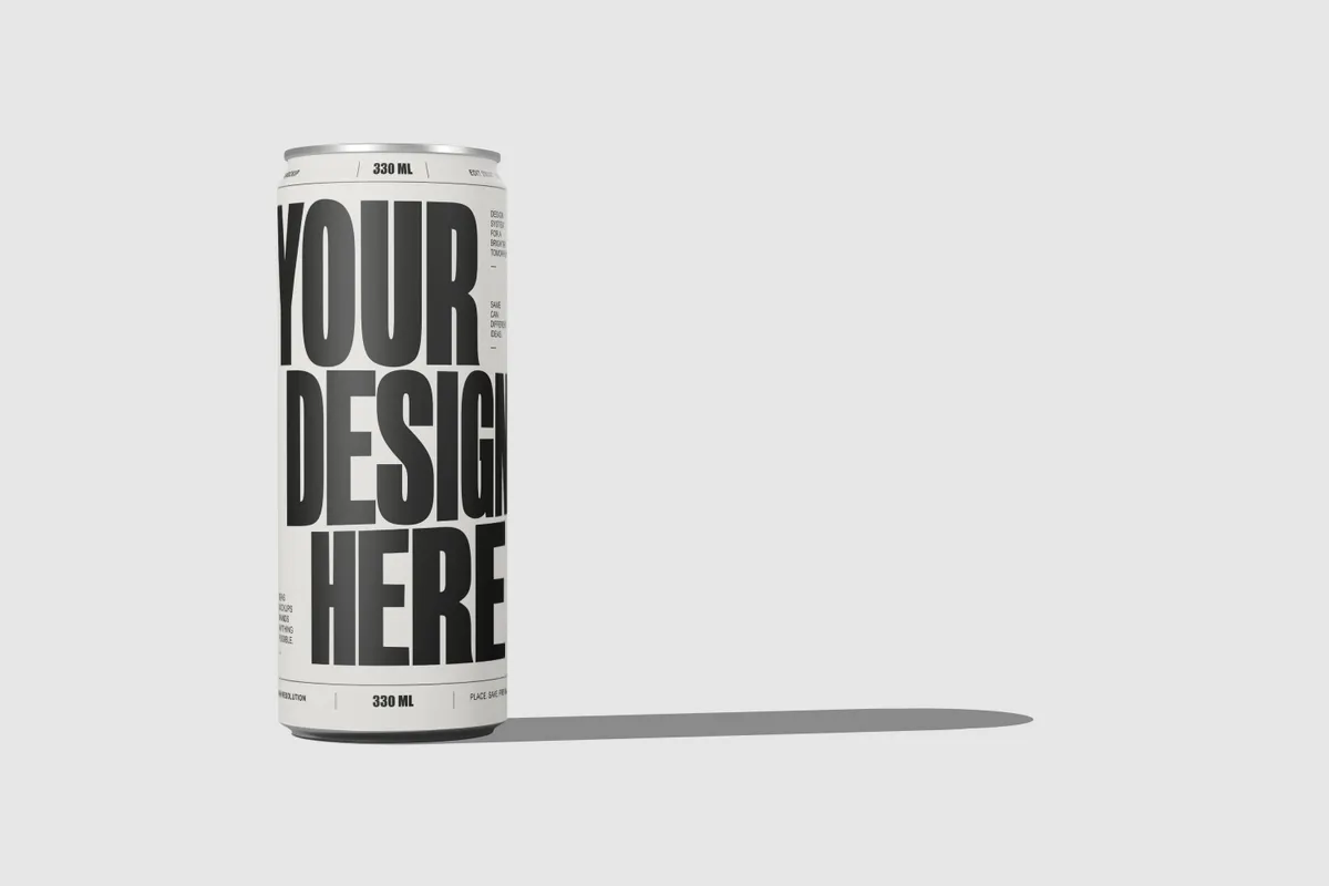 330ml Can Mockups