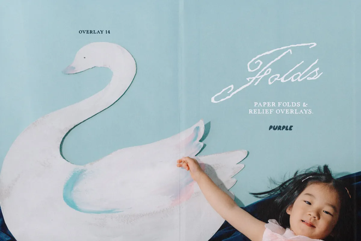 Paper Fold Overlays