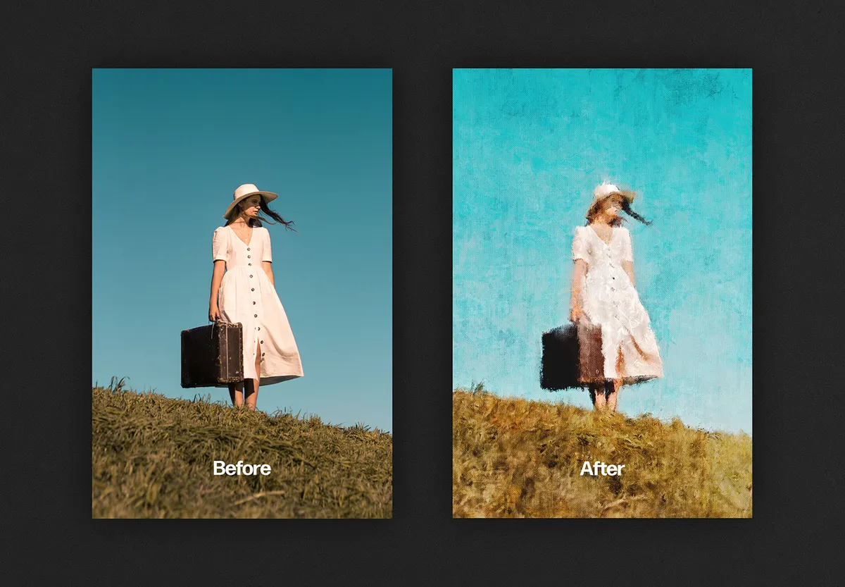 Oil Painting Photo Effect