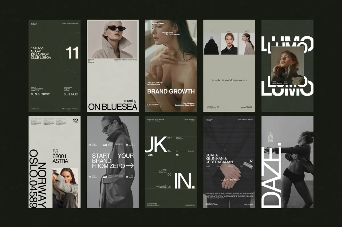 ZORA | Instagram Post & Story Templates for Canva Vol.3
