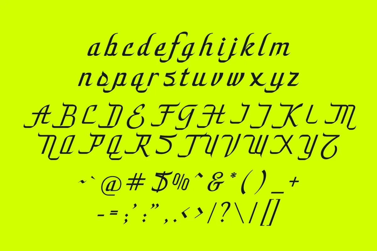 Zafira - Arabic Inspired Font