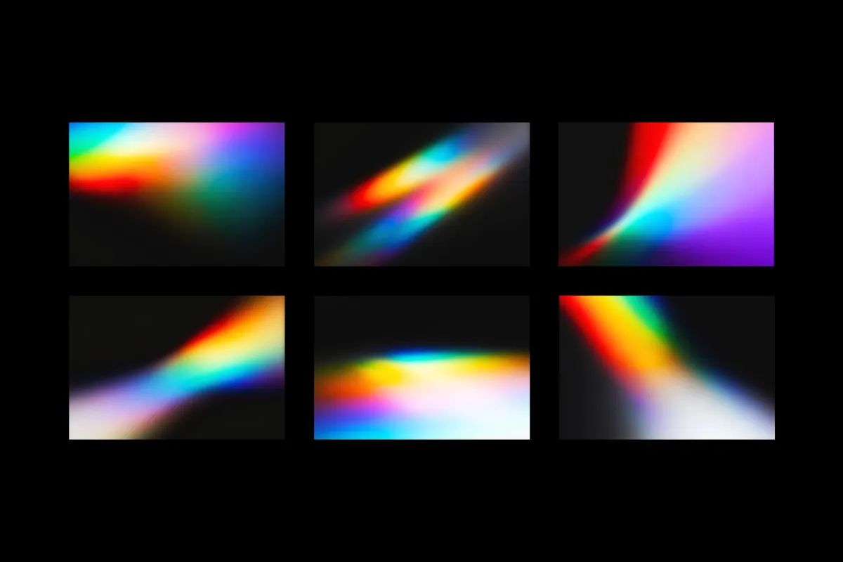 Rainbow Leaks Texture Collection