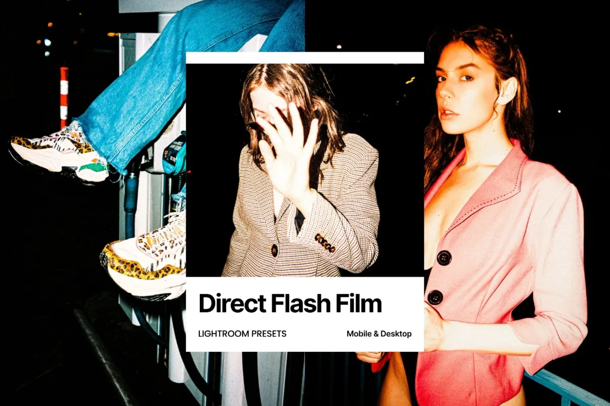 Direct Flash Film Lightroom Presets