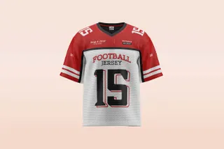 American Football Jersey Mockup