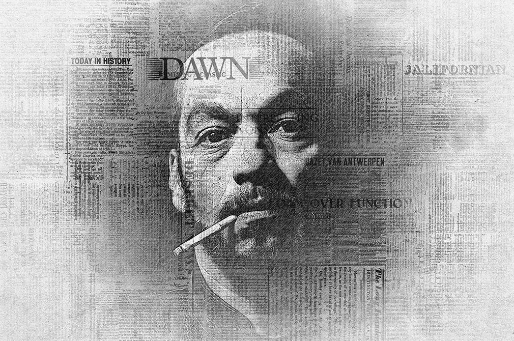 Newspaper Photoshop Effect