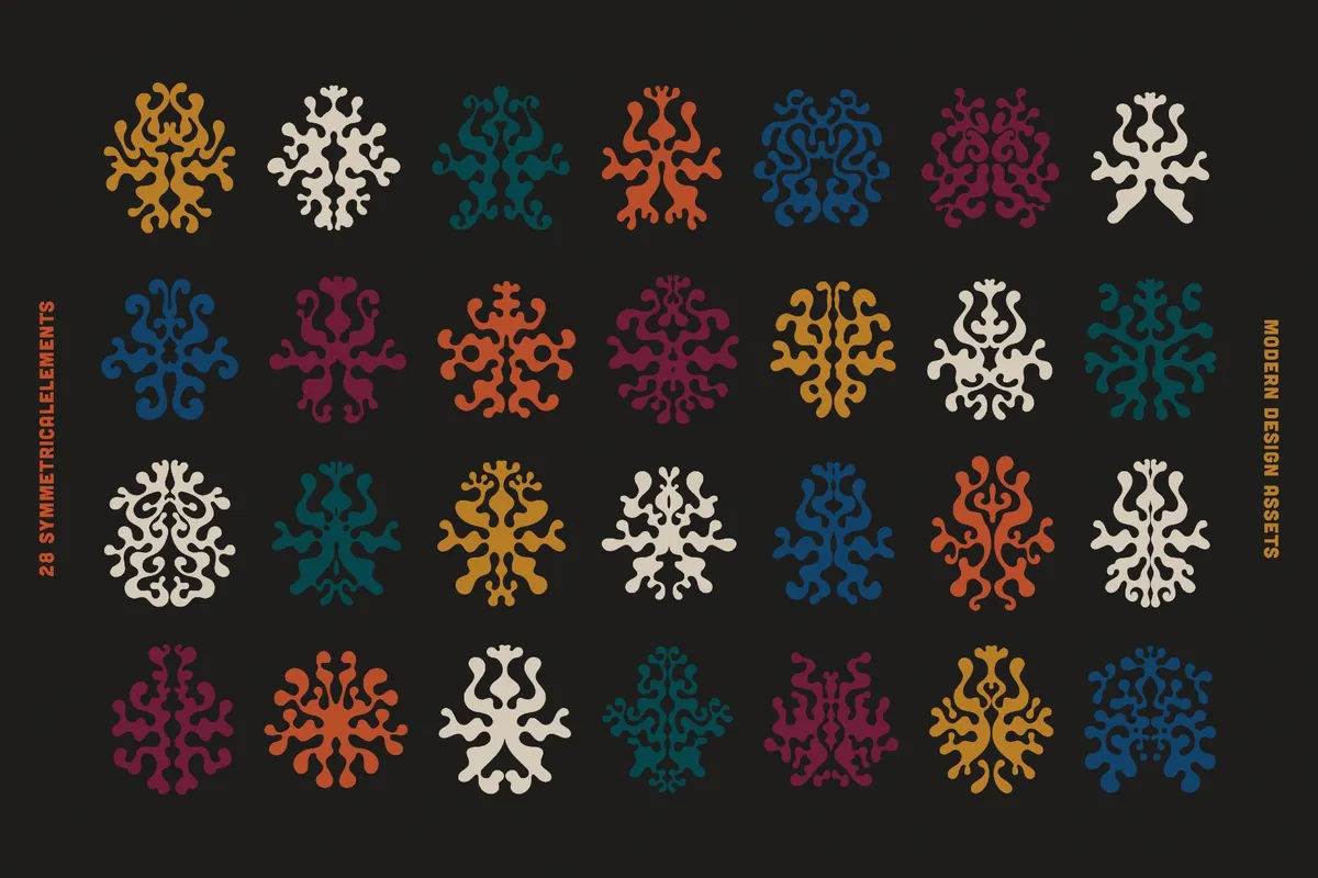 Rorschach Morphism Fluid Shapes