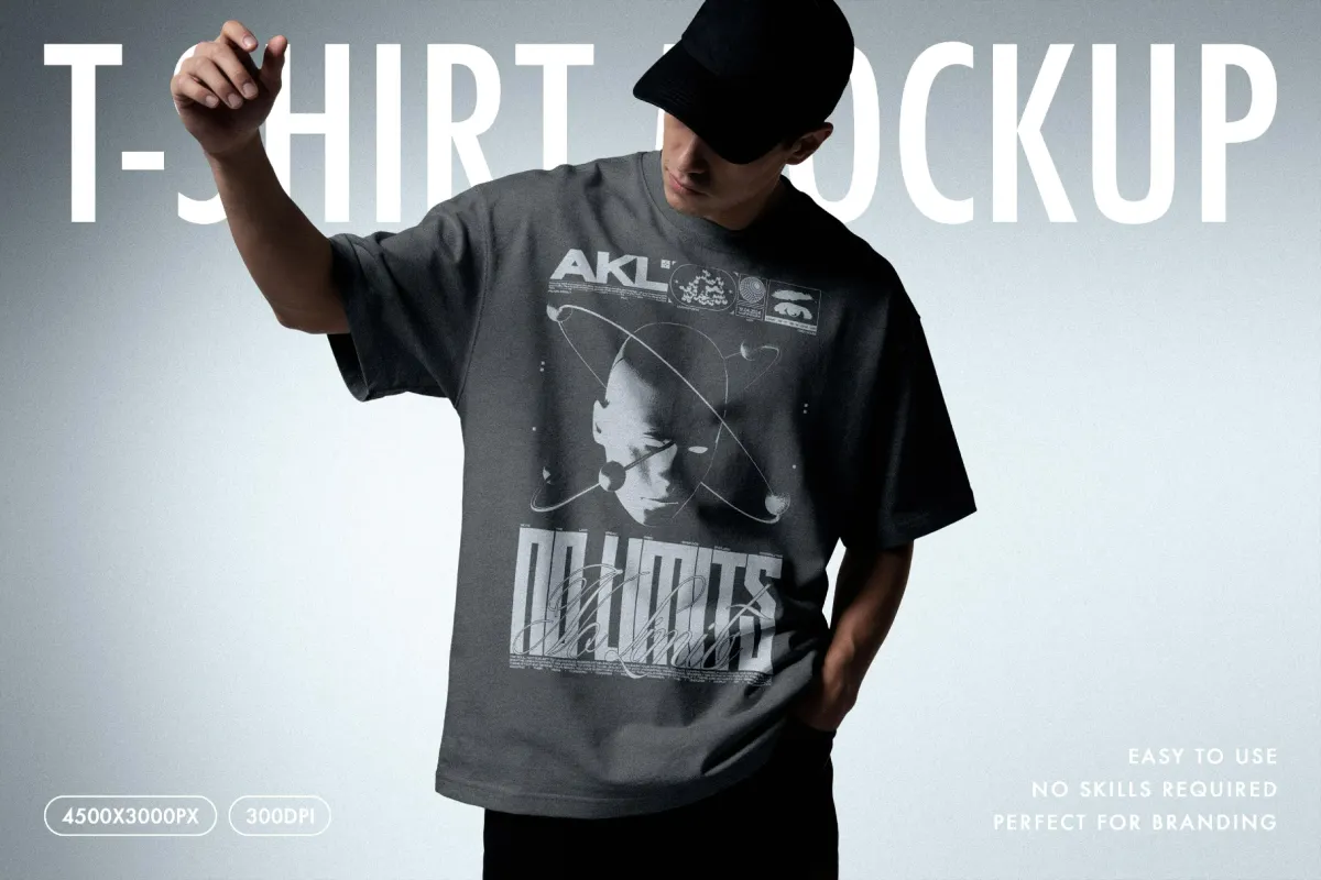 Apparel Branding T-Shirt Mockup