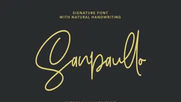 Sanpaullo Signature Font