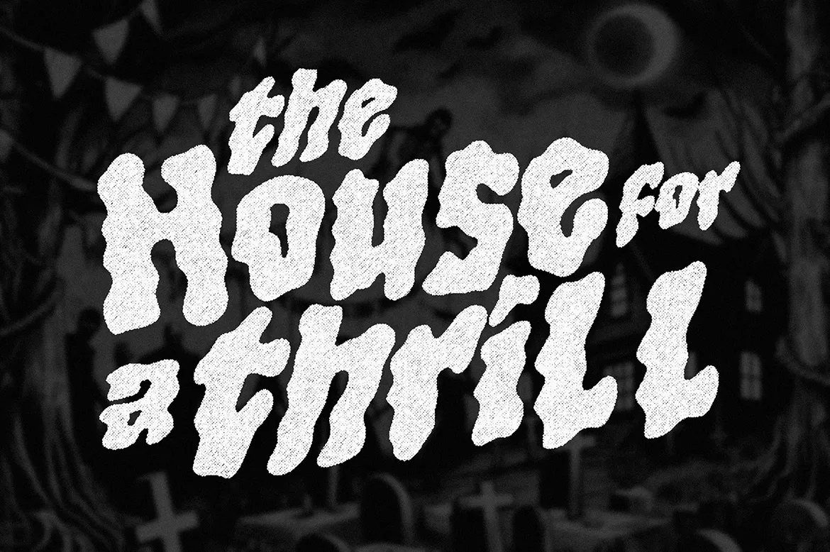 Mazzie - Spooky Halloween Display Font