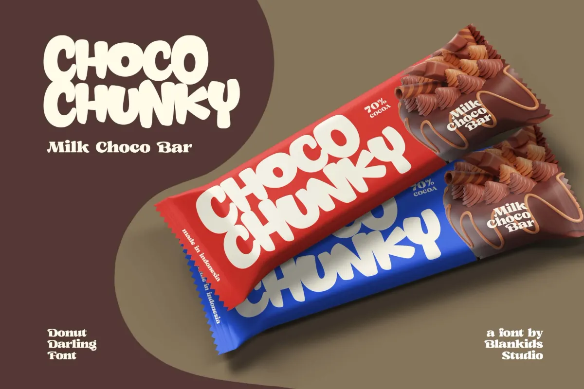 Donut Darling a Playful Display Font