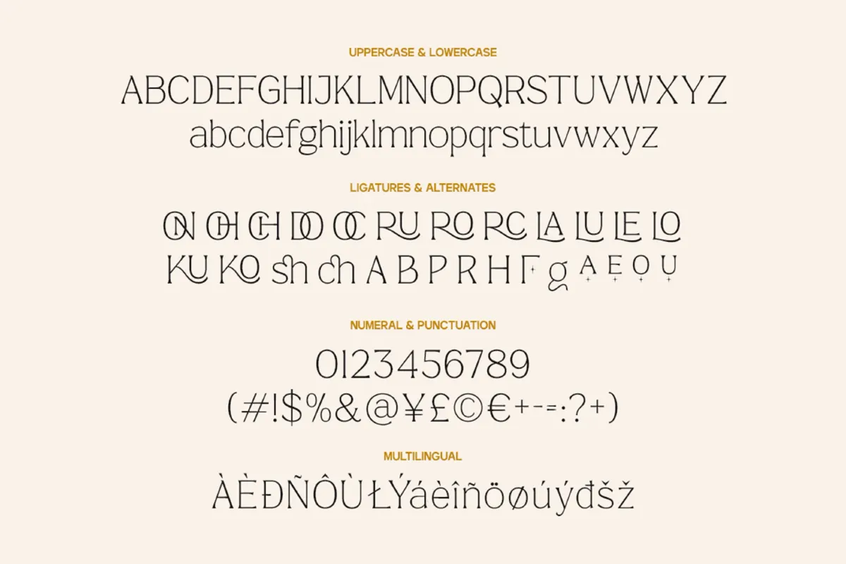 GC Marone - Elegant Serif Font