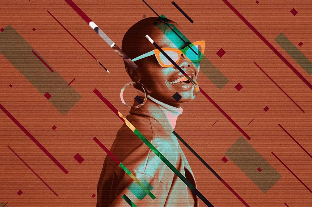 Dynamic Glitch Effect