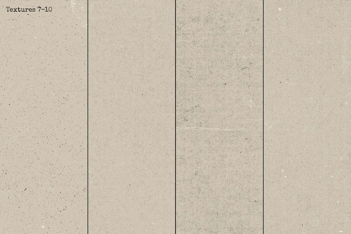 Pulp Grit Texture Overlays