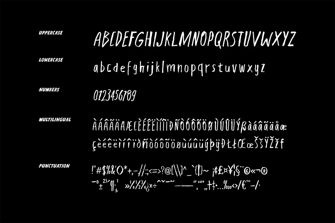 Raw Poison Font