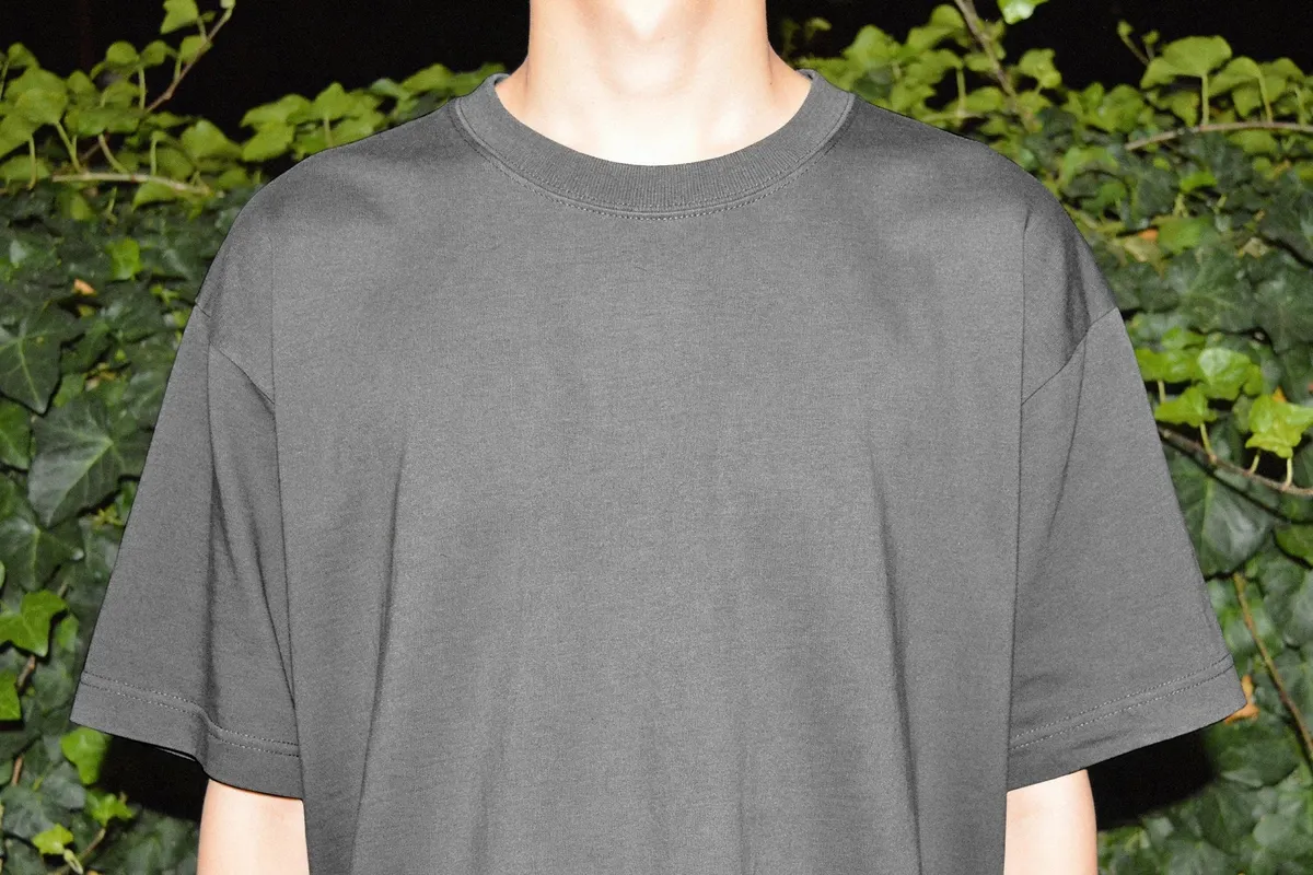 Front Print T-Shirt Mockup