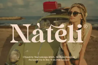 Nateli — Display Serif Font