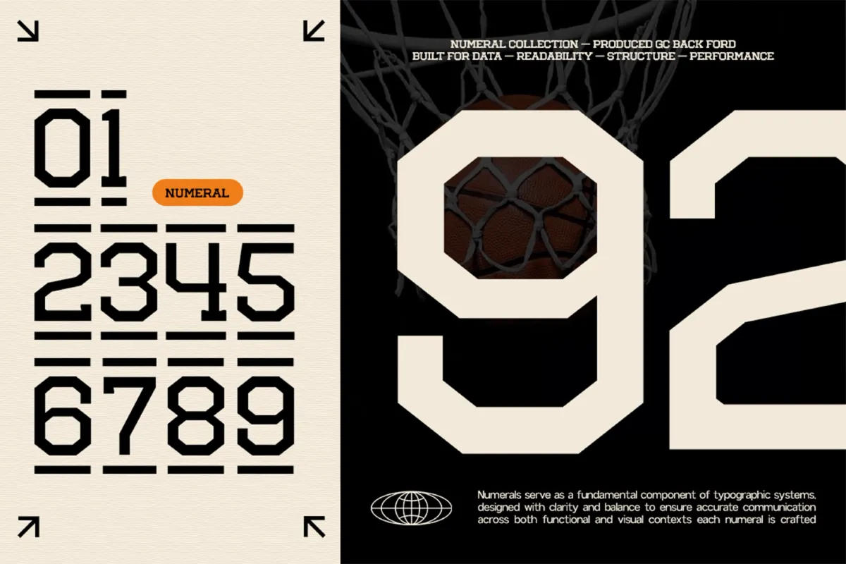 GC Back Ford - Athletic Slab Serif Font