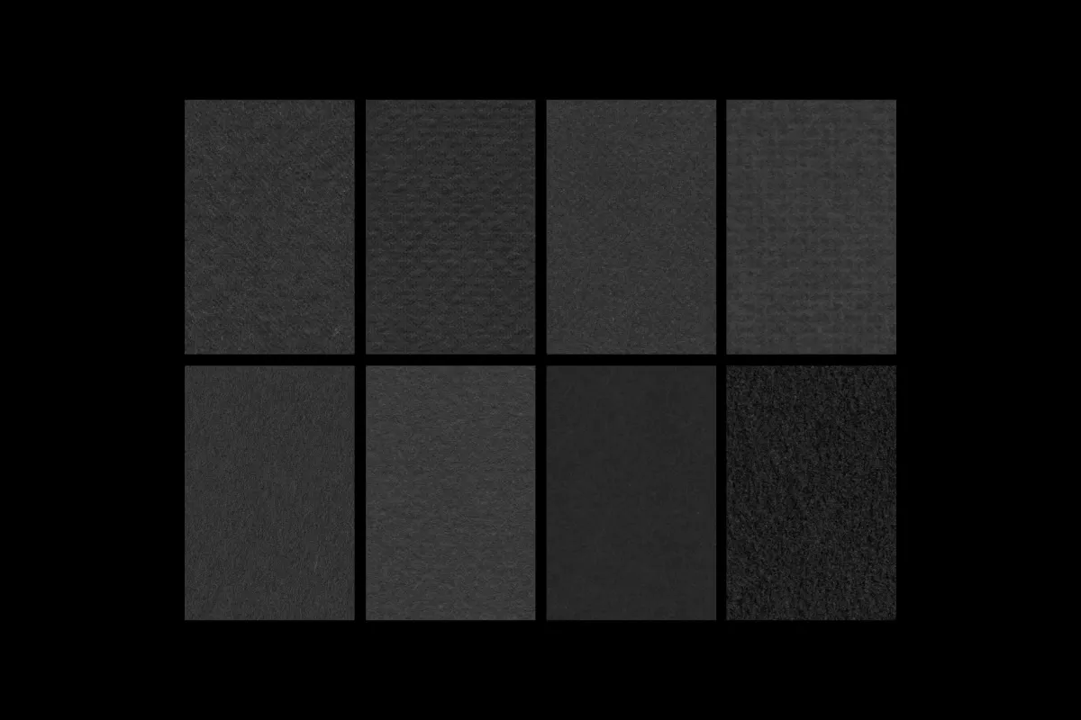 Black Assemblage: Paper Textures