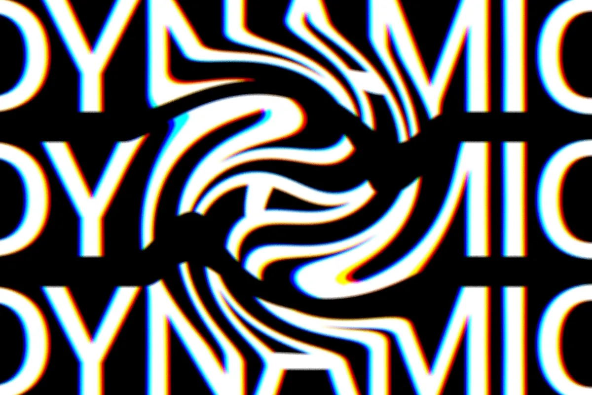 Psychedelic Twirl Text Effect
