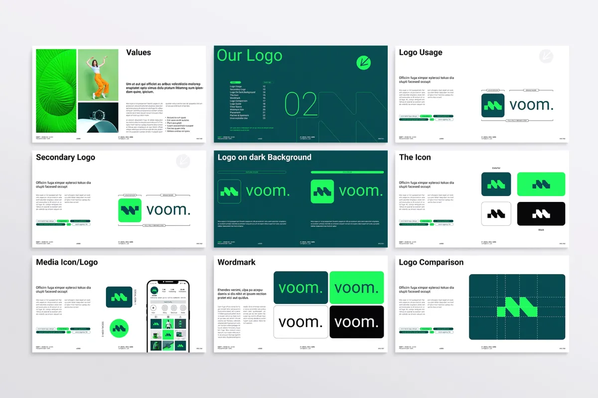 Brand Guidelines Presentation Template