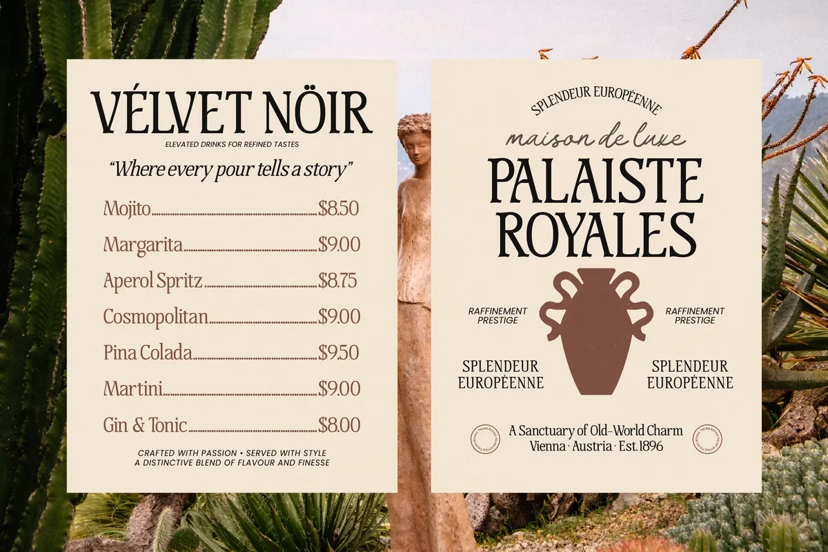 Mestalight - Elegant Editorial Serif Font