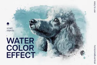 Watercolor Art Photo Effect