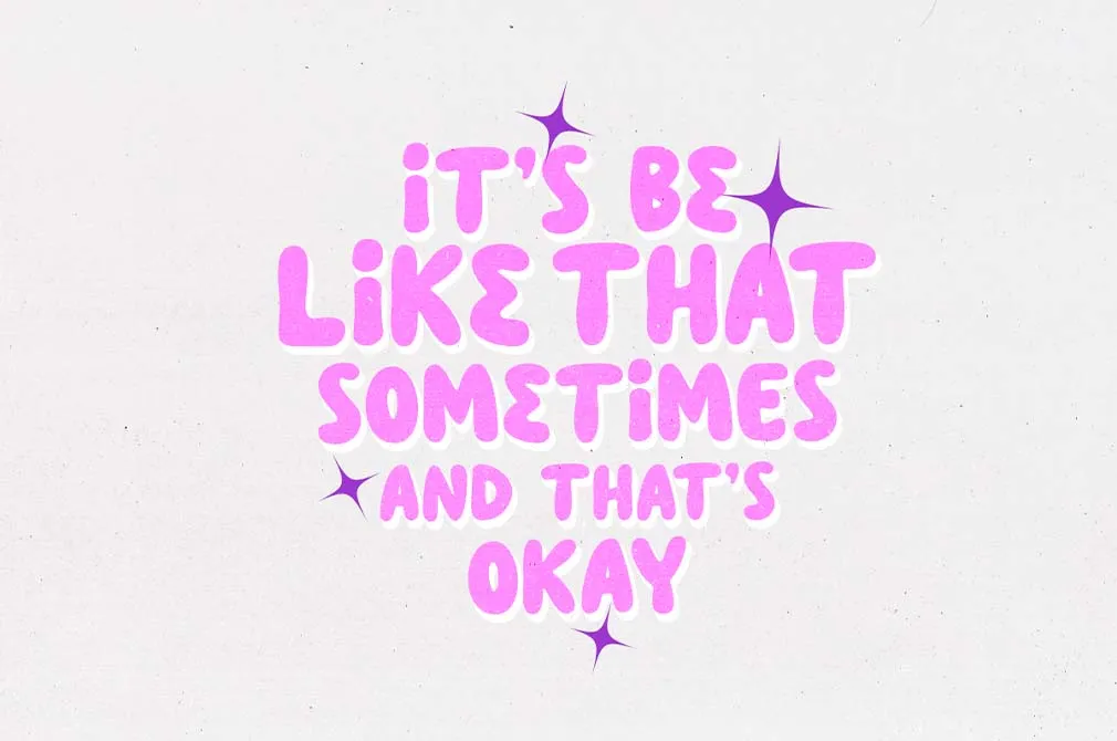 Morning Person — Cute Bold Font