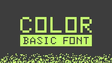 Color Basic Font