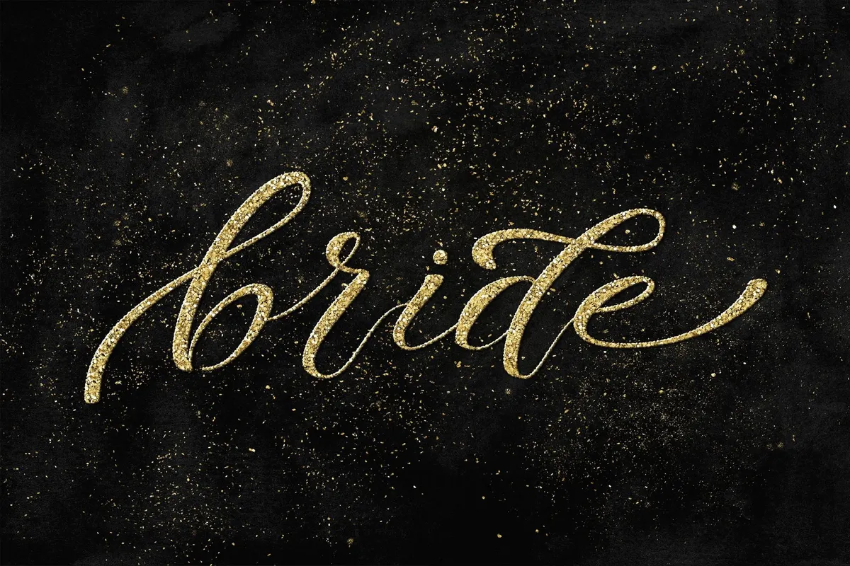 Glam Glitter Text & Logo Effect