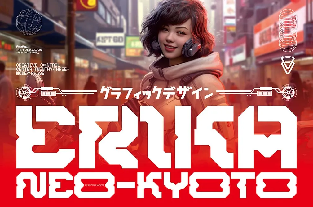 NCL Robowapix — Futuristic Mecha Font