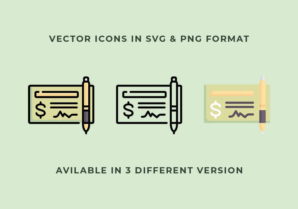 Money Vector Icons Set