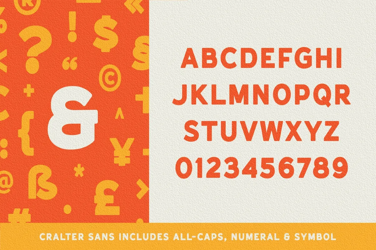 Cralter - Display Font