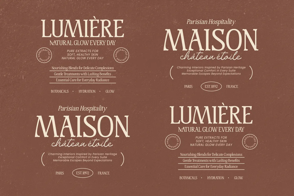 Mestalight - Elegant Editorial Serif Font
