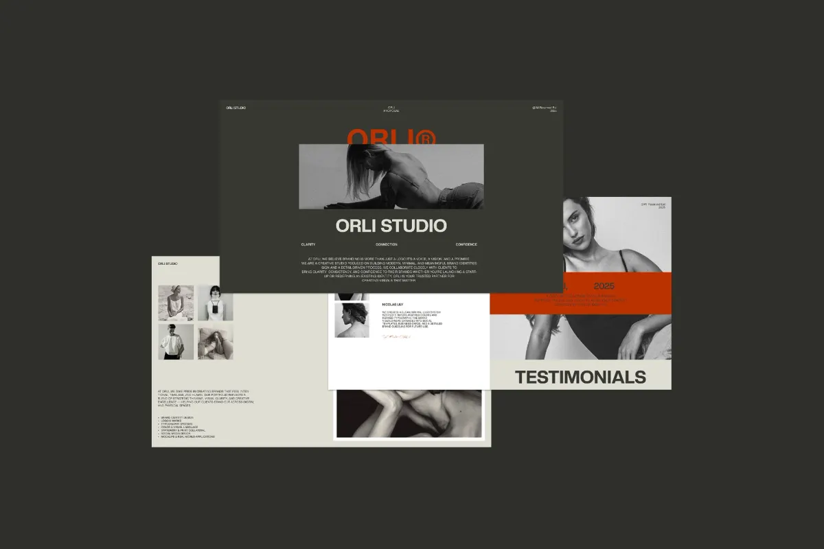 ORLI | Brand Proposal Template