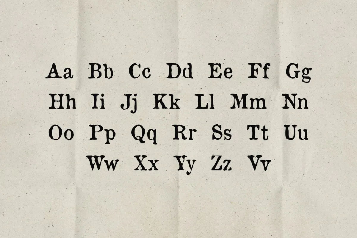 OldNewspaper Typewriter Font