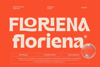 Floriena Ligatures Sans
