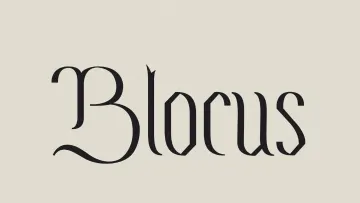 Blocus - Gothic Book Font