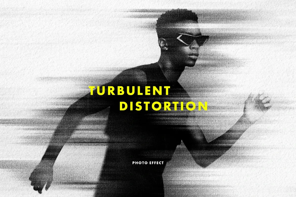 Turbulent Distortion Photo Effect