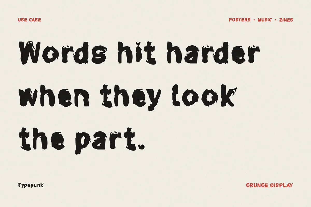 Typepunk Urban Font