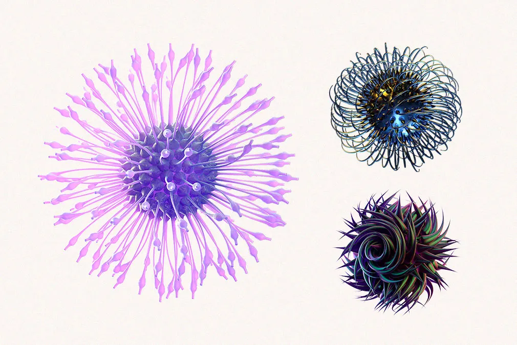 Spectral Microworld Shapes