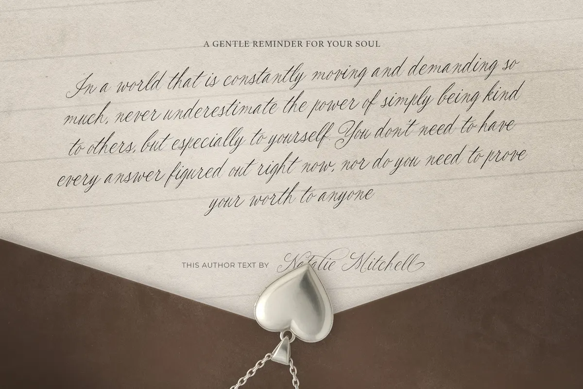 Les Bridgetise - Old Cursive Calligraphy Script