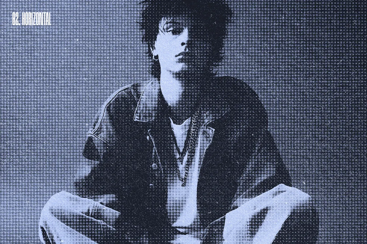 Vintage Halftone Photo Effect