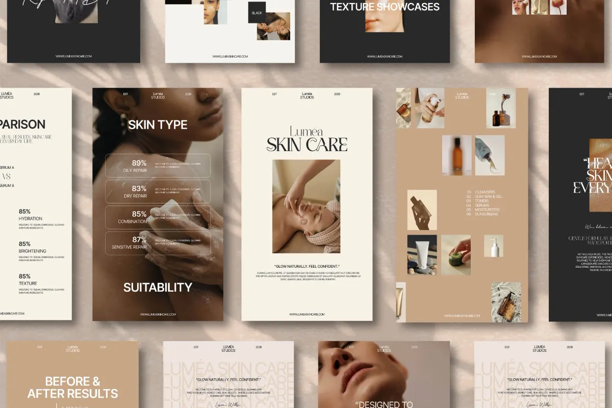 LUMEA | Beauty & Skin Care Template