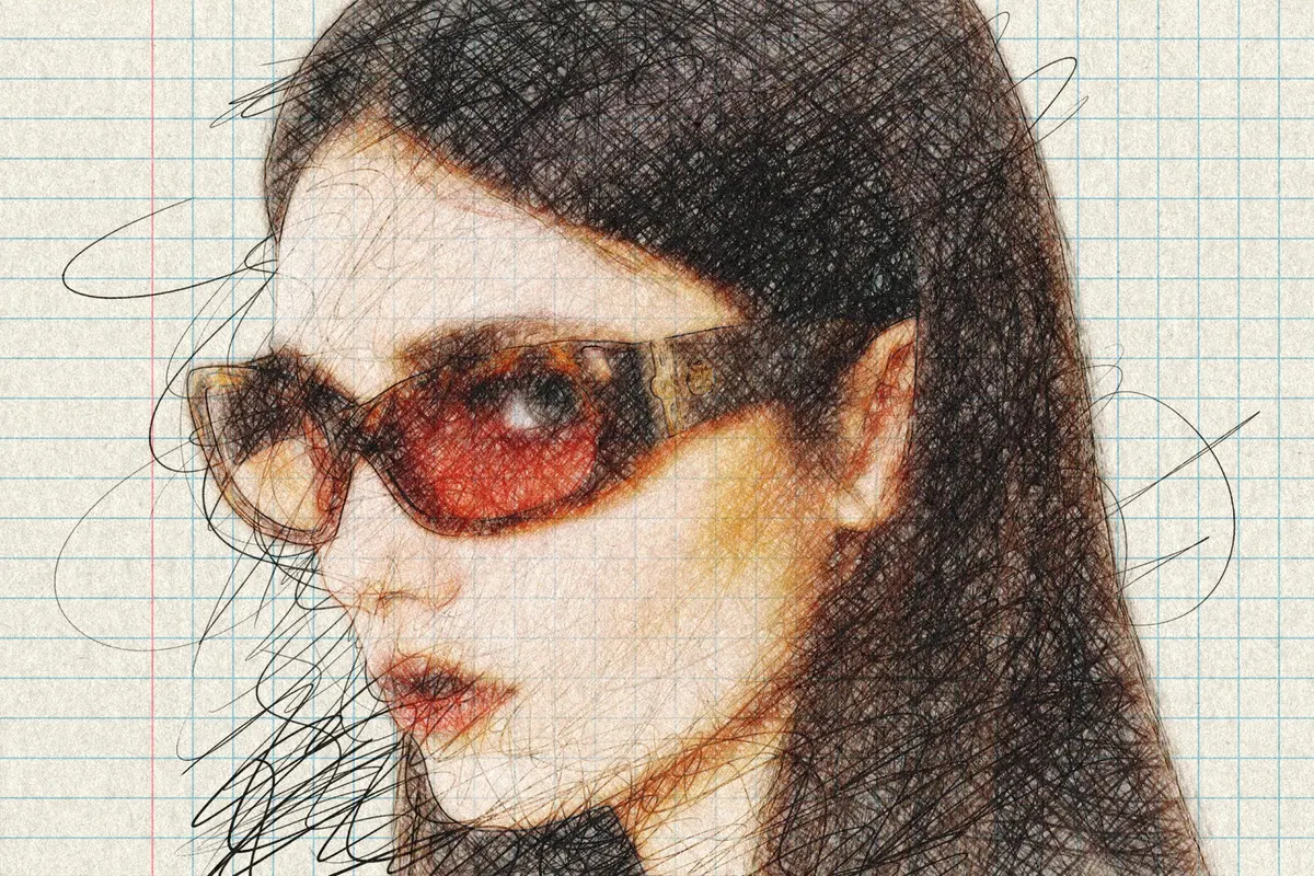 Soft Pencil Sketch Photo Effect