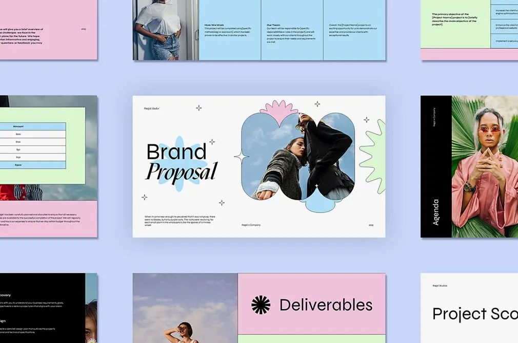 Regal Brand Proposal — Presentation Template