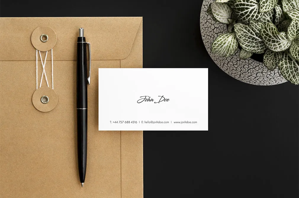 Scandi Business Card Mockups