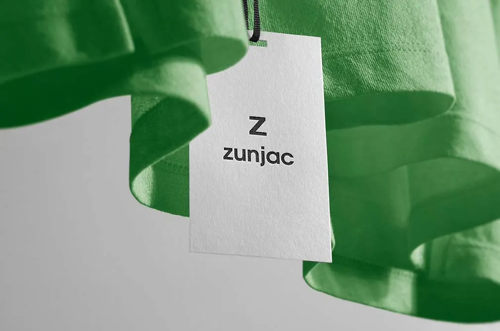 Apparel Label Tag Mockup